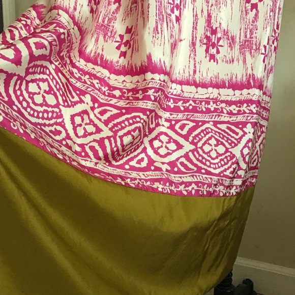 Boho Silk Maxi Dress - Picture 5 of 7